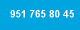 951 765 80 45 951 765 80 45